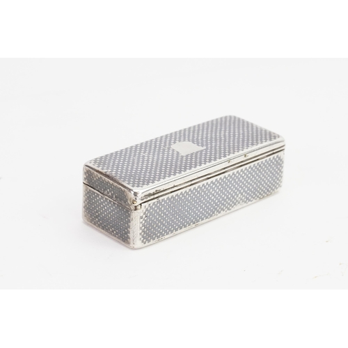 34 - A Russian Silver Niello Snuff Box.