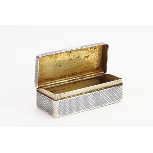 34 - A Russian Silver Niello Snuff Box.