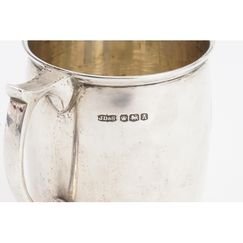 80 - A Silver Christening Mug by 