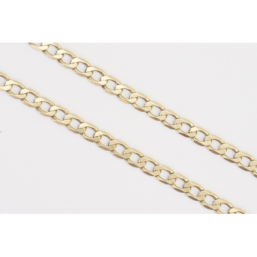 233 - A 9ct Gold Chain Link Necklace. Measuring: 49cms long. Weighing: 15.35 grams.