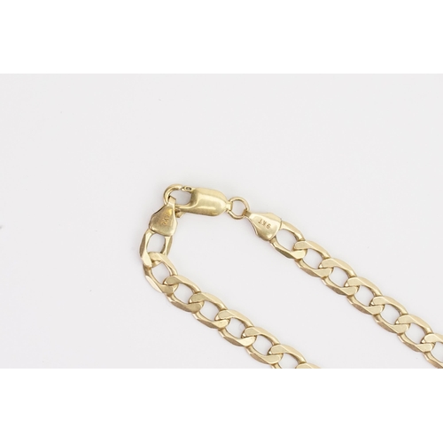 233 - A 9ct Gold Chain Link Necklace. Measuring: 49cms long. Weighing: 15.35 grams.