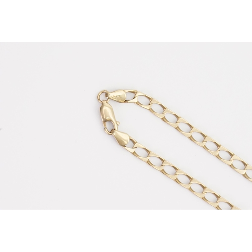 234 - A 9ct Gold Chain Link Necklace. Measuring: 54cms long. Weighing: 17.8 grams.