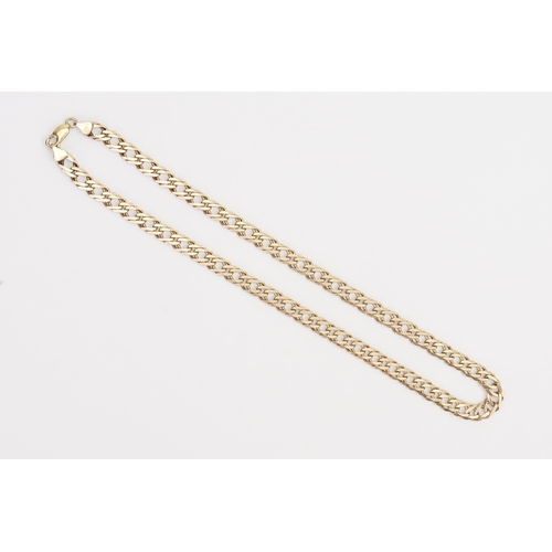 235 - A 9ct Gold Chain Link Necklace. Measuring: 47cms long. Weighing: 25.9 grams.