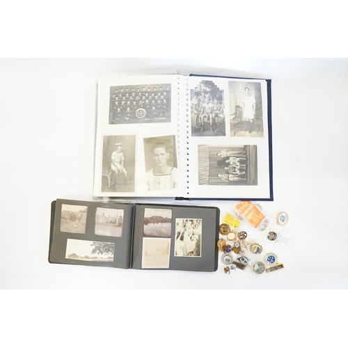 995 - An interesting collection of Singapore printed paraphernalia including the Ceylon, photographs in In... 