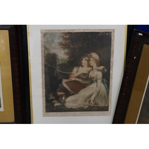 986 - A George Morland Tinted Print 