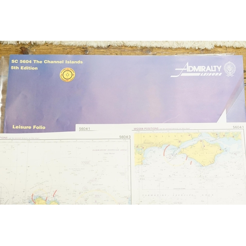 1047 - An Admiralty Set of Channel Islands Maps Reference Number: SC 5604 (5th Edition) in Original Sleeve.