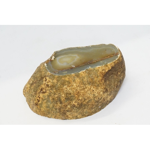 708 - A Large Natural Quartz Geode.