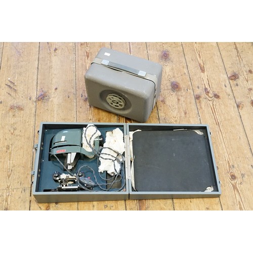 1066 - Two Original 1950s Projectors in Original Cases made by British Kit & Cinekon.