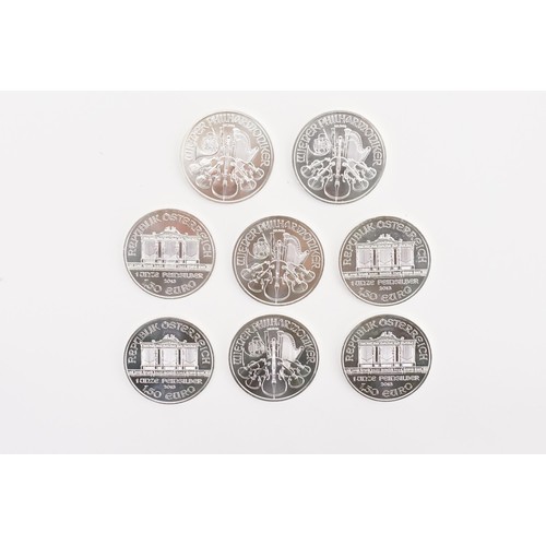 448 - A Collection of Eight 2013 1.50 Euro Silver 