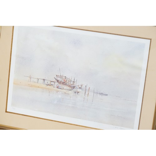 970 - A Limited Edition Print in a Gilt Frame and an 