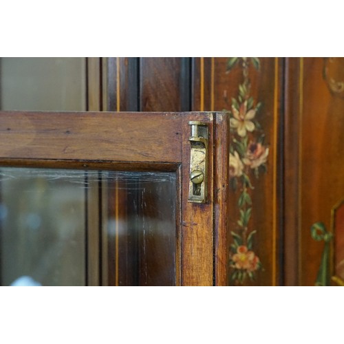 493 - A Victorian Shop Display Cabinet fitted with Glass Shelves, Brass detachable Holders, Box T Brass Ca... 