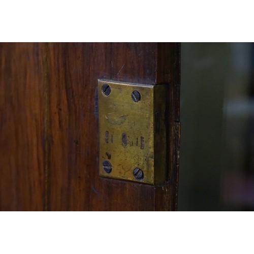 548 - An early 18th Century walnut feather banded and stained field maple bureau bookcase. Email from Bonh... 