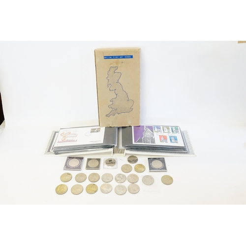 254 - A Collection of Commemorative Coins to include Winston Churchill, Diana & Charles, Queen Elizabeth I... 