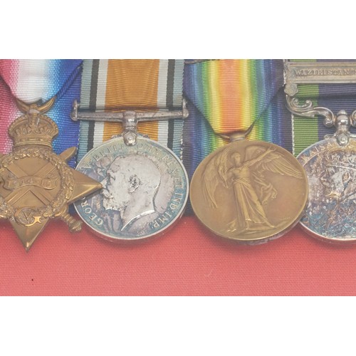 308 - An Exceptional Set of Father & Son Medals for 