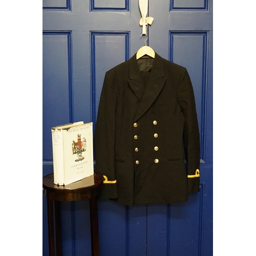 283 - A Naval Uniform No: 1C Dress, RN Officers Diagonal Serge along 