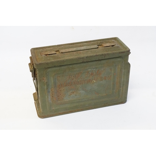 288 - A 30mm Machine Gun Ammunition Box in Green.