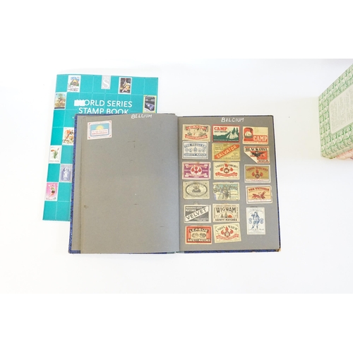 712 - An Album Containing a Collection of various Safety Match Cards to include Australia, Belgium, China,... 