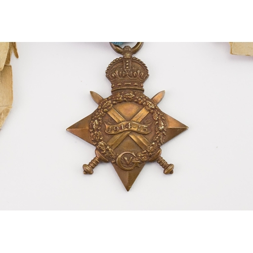 300 - A 1914-1915 World War I Medal awarded to 11381 Private W. Hayter of the York & Lancashire in Origina... 