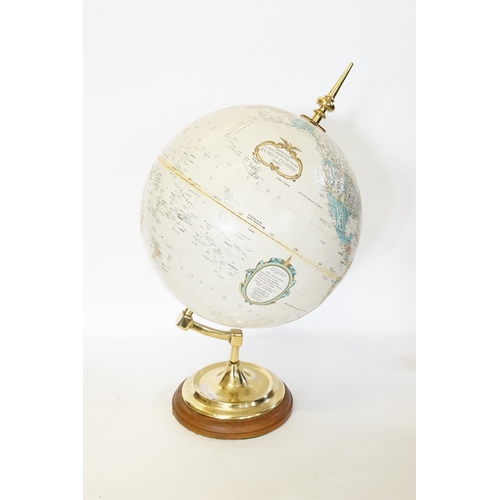 680 - A modern Paper covered Globe by 