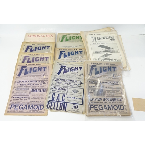 228 - A Collection of 1909-1919 Flight Magazines.