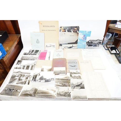 289 - An interesting collection of World War II Royal Air Force Memorabilia for Dennis Noel Shepherd No: 1... 