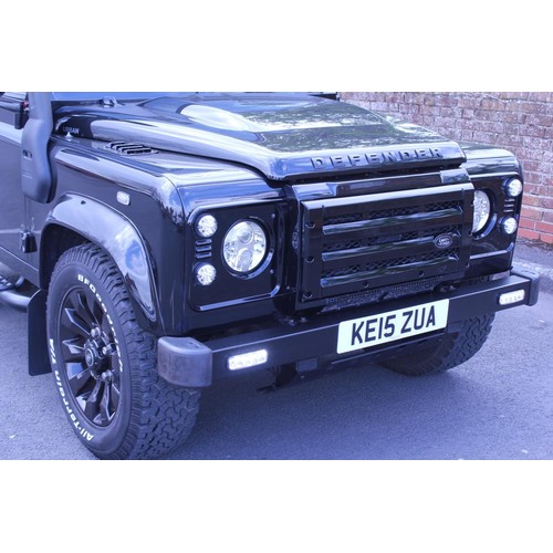 626 - This is a 2015/15 Land Rover Defender 90XS finished in Black with Black Leather. Specification inclu... 