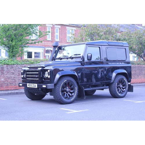 626 - This is a 2015/15 Land Rover Defender 90XS finished in Black with Black Leather. Specification inclu... 