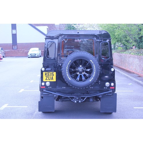 626 - This is a 2015/15 Land Rover Defender 90XS finished in Black with Black Leather. Specification inclu... 