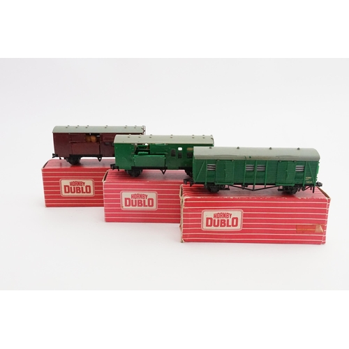 495 - Three Original Hornby Dublo Wagons to include No: 4315 