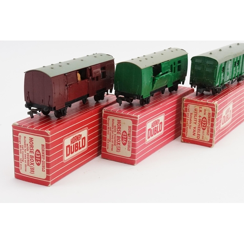 495 - Three Original Hornby Dublo Wagons to include No: 4315 