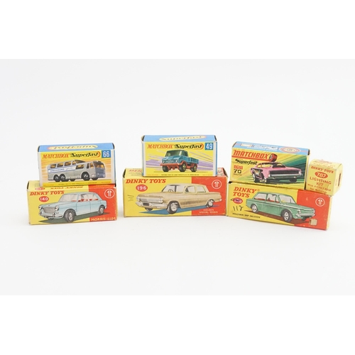 100 - A Collection of Dinky & Matchbox Empty Boxes to include No: 196 