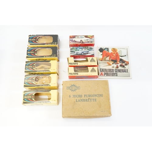 266 - A Collection of Original EMPTY Boxes to include Mercury No: 4 