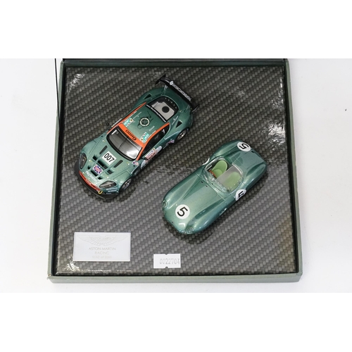 269 - A Scarce Heritage Aston Martin DBR1 & Aston Martin DBR9 Set. This is a Limited Edition number 162/20... 