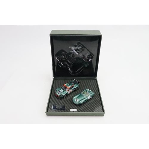 269 - A Scarce Heritage Aston Martin DBR1 & Aston Martin DBR9 Set. This is a Limited Edition number 162/20... 