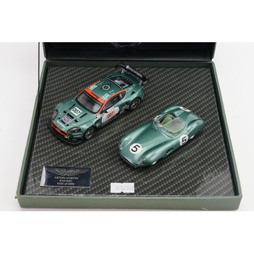 269 - A Scarce Heritage Aston Martin DBR1 & Aston Martin DBR9 Set. This is a Limited Edition number 162/20... 