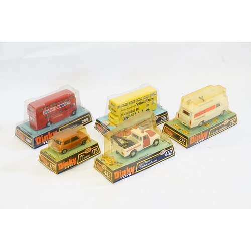 163 - A Collection of 5 x 1970s Dinky Models to include No: 178 