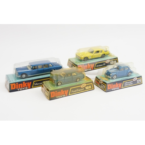 175 - A Collection of 4 x 1970s Dinky Models to include No: 128 