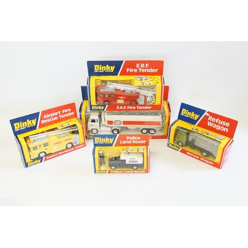 197 - A Collection of 5 1970s Boxed Dinky Models to include No: 263 