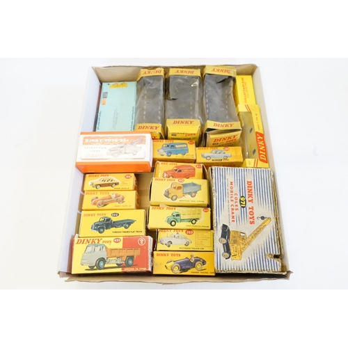 221 - 12 x Original Dinky Toys Empty Boxes to include No: 283, 133, 151, 530, 120, 481, 471, 189, 410, 343... 