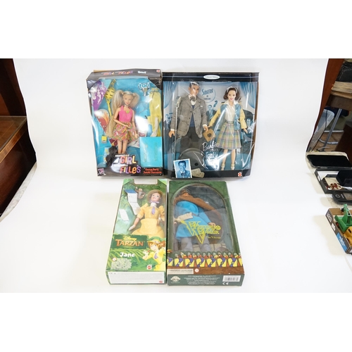 609 - A collection of Four Collectors Dolls to include a Mattel Collector Edition 