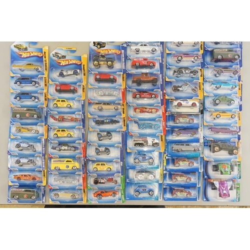 360 - A Collection of 72 x Hot Wheels with Large & Small Header Cards from years 2003, 2004, 2008 & 2010. ... 