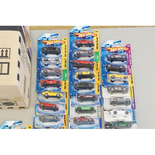 368 - A Collection of 32 x Hot Wheels with Large & Small Header Cards from years 2003, 2004, 2009 & 2018. ... 