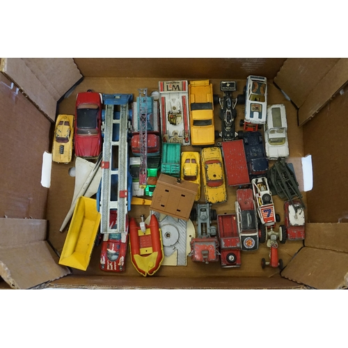 68 - A Box of 1960s/1970s Play Worn Corgi Models. Around 25+.