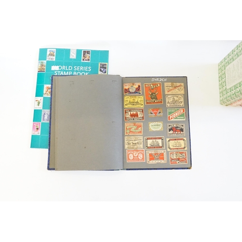 403 - An Album Containing a Collection of various Safety Match Cards to include Australia, Belgium, China,... 