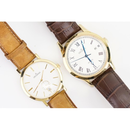 326 - Two Gentleman's Gold Coloured 