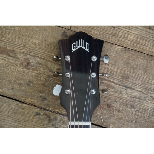 380 - A Guild C Guitar with Chrome fittings.