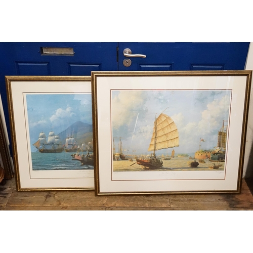 972 - A Pair of Lithographic Prints by 