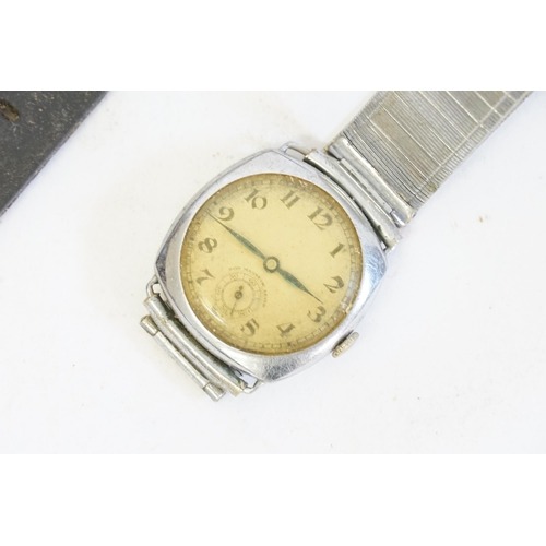 310 - The Guaranteed Siro Lever Wristwatch, a Non-Magnetic Lever Wristwatch, an early SWATCH Watch with a ... 