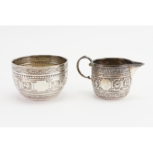 70 - A circa 1887 Goldsmiths & Silversmiths Co (William Gibson & John Lawrence Langman) Victorian silver ... 