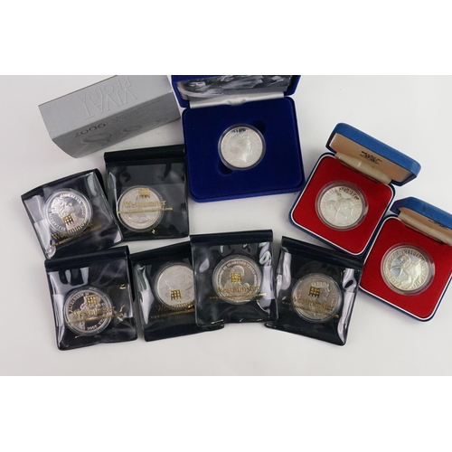 432 - A Collection of Coins to include Her Majesty Queen Elizabeth II Eightieth Birthday Silver Proof Coin... 